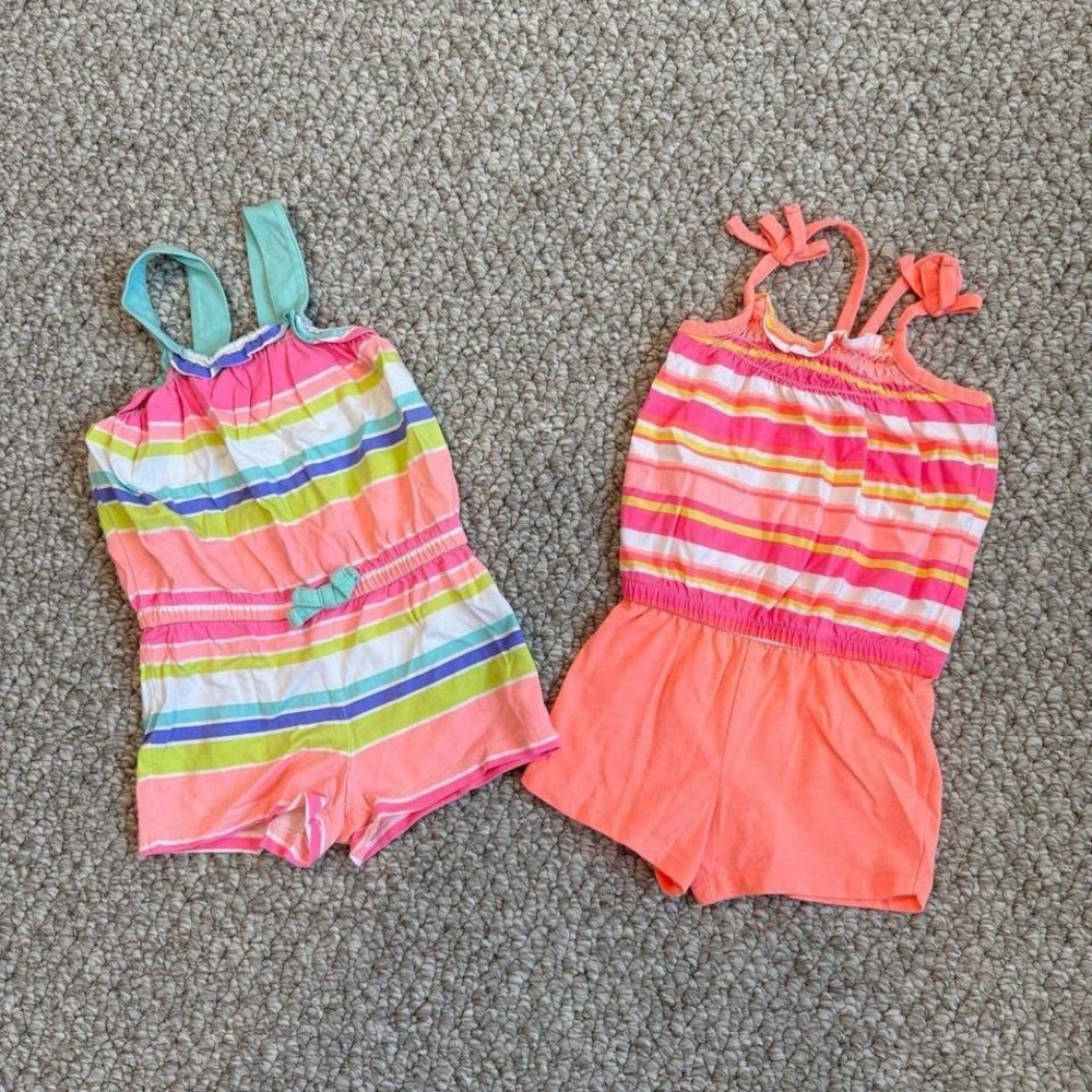 Circo Girls Tank Romper Set Size 12 Months